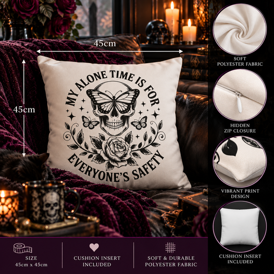 My Alone Time Is for Everyone’s Safety Cushion