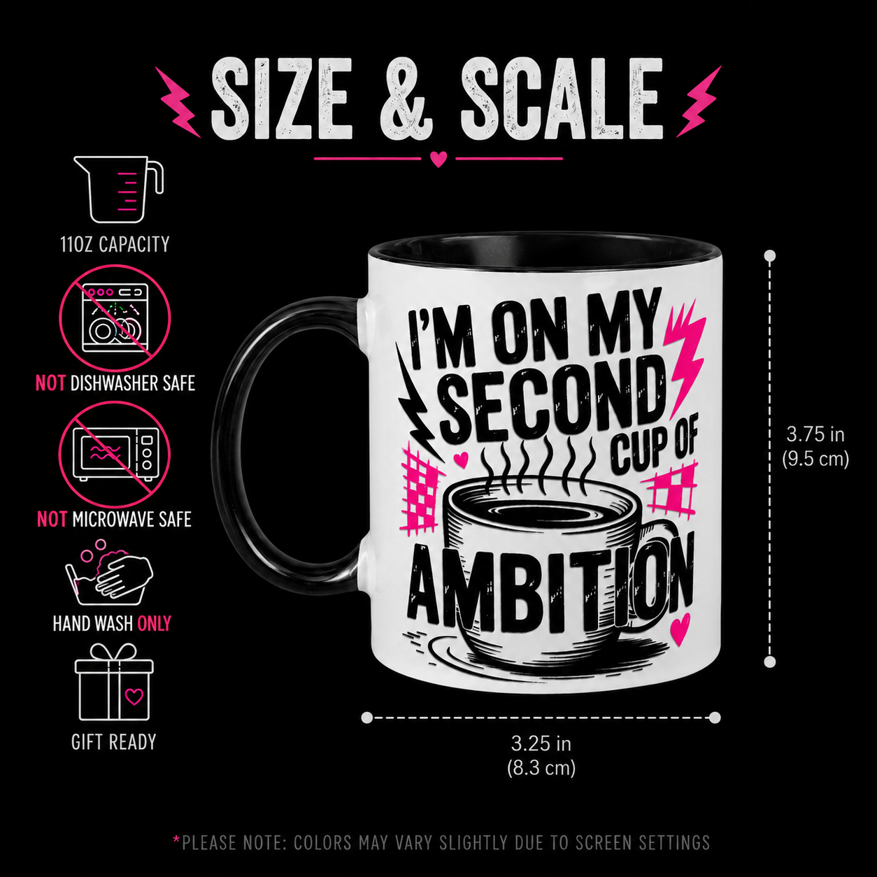 ☕ Second Cup of Ambition Mug ☕