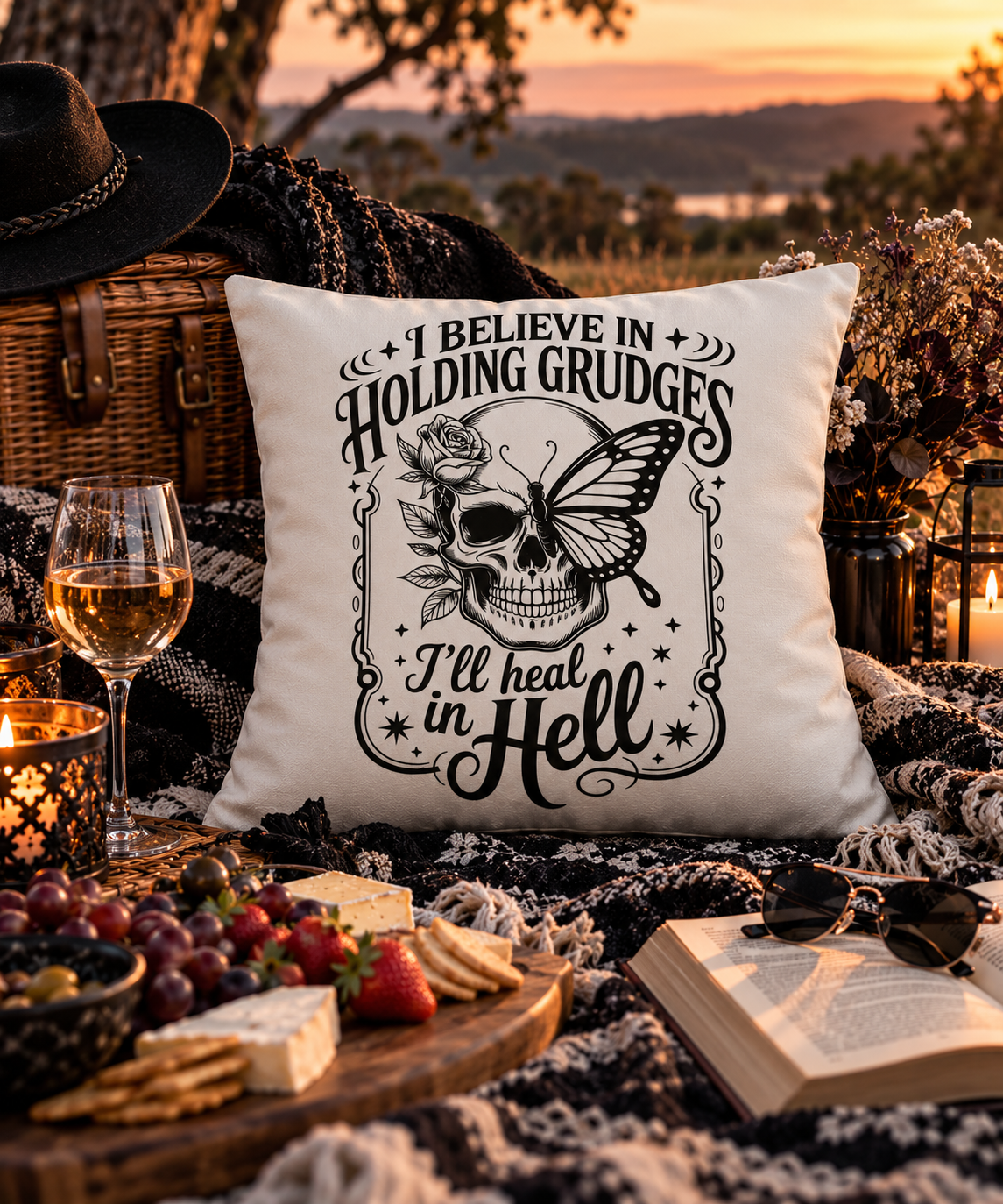 I’ll Heal in Hell Cushion