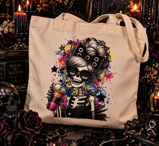 Dead Inside But Still Fab | Canvas Tote Bag