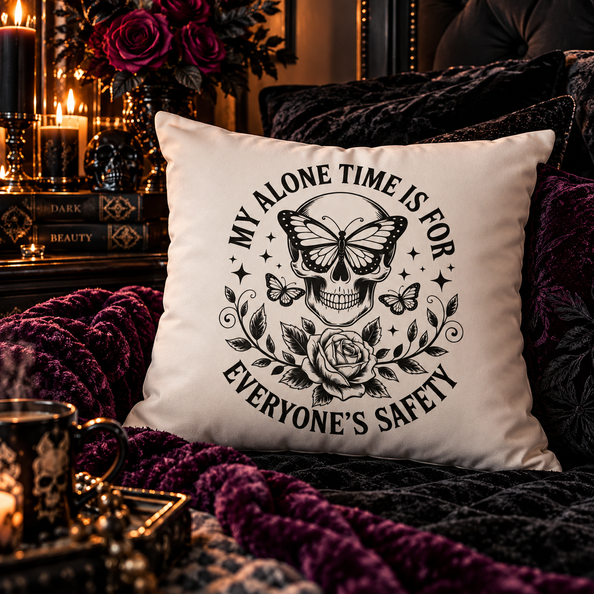 My Alone Time Is for Everyone’s Safety Cushion