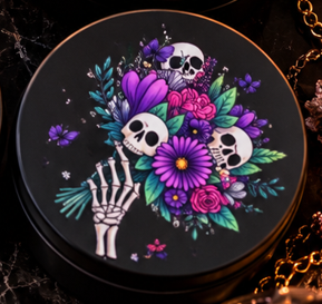 Mini Stash Tin – Pick Your Poison 🖤