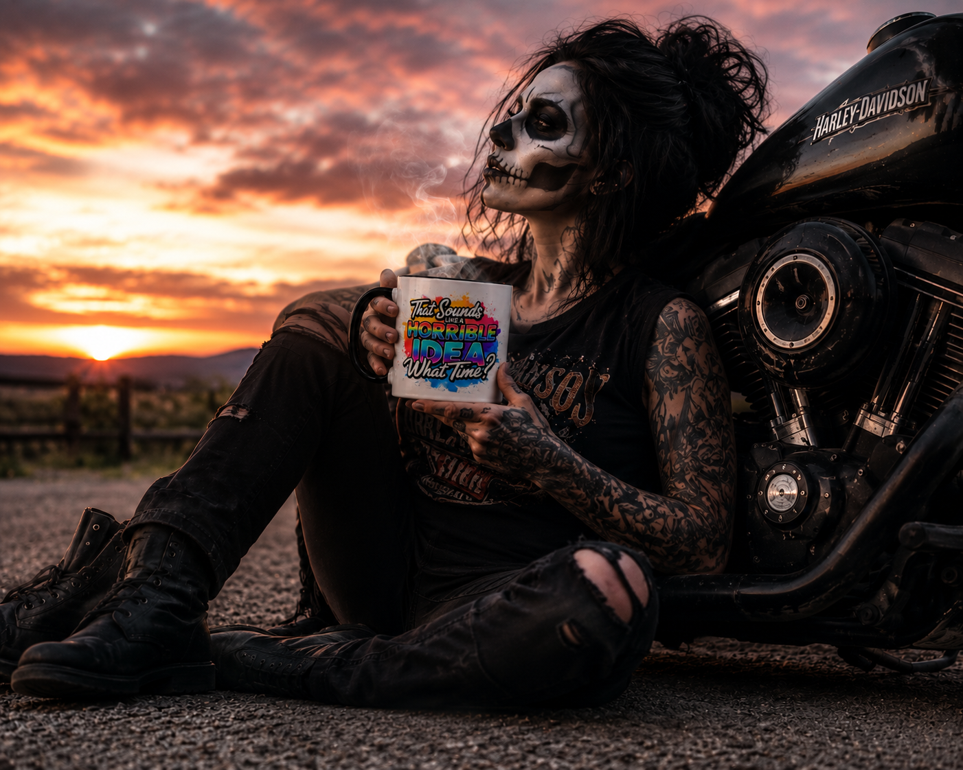 That Sounds Like A Horrible Idea — What Time? Mug ☕🔥💀