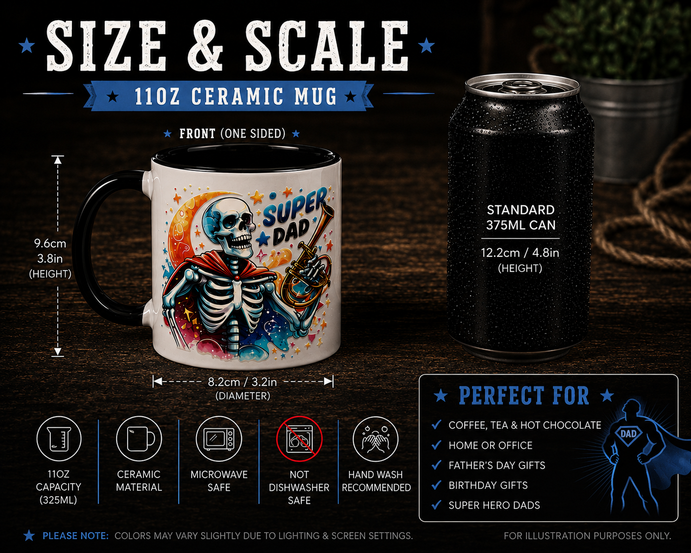 Super Dad | 11oz Ceramic Mug 🦸☕