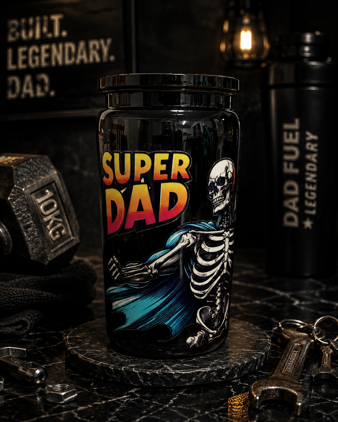 Super Dad | 16oz Plastic Tumbler 🦸🥤